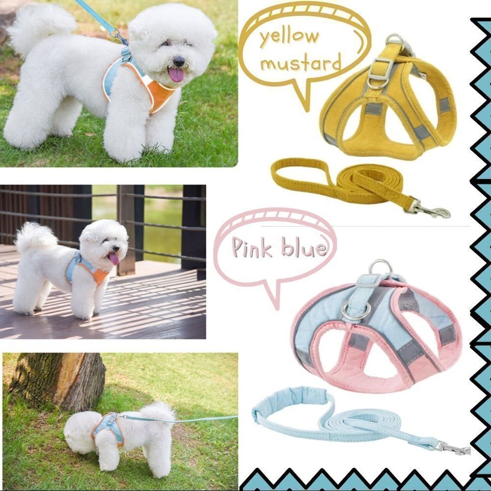 🎯 SALE🎯Cotton Candy Pet Harness and Leash Set - Picture 2 of 7